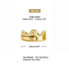 Sevanda Ring of Kings Glans Ring - M izmērs Foto 6