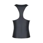 Men's Sleeveless Wet Look T-Shirt with Elastic Band – Black – M — Photo 4