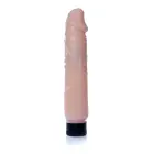 Juicy Jelly daudzātrumu vibrators – 22 cm – ādas krāsa Foto 1