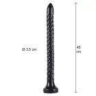 Anal Serpent analinis kištukas – 45 cm (17.7″) – Juodas — Nuotrauka 1