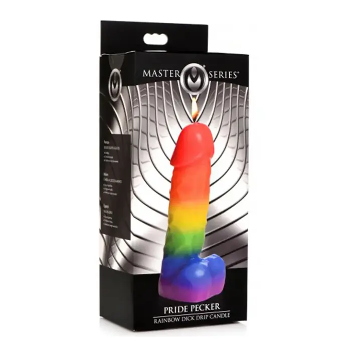 Rainbow Drip Sensual Massage Candle