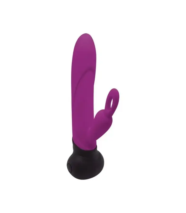 Bonnie & Clyde Mini вибратор двойного действия – 20 cm (7.8″) – фиолетовый