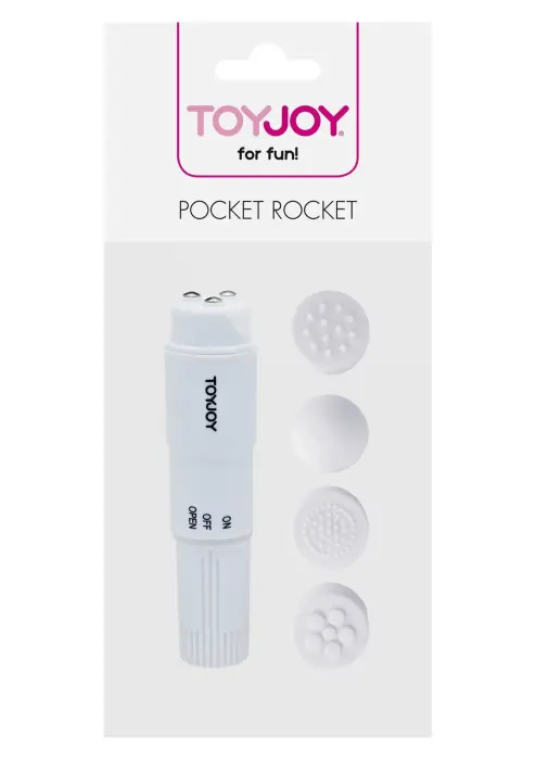 Pocket Rocket vibrators – 11 cm (4.3″) – balts Foto 2