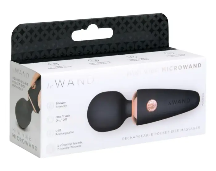 le Wand Mini Microwand – 10 cm (4″) – черный