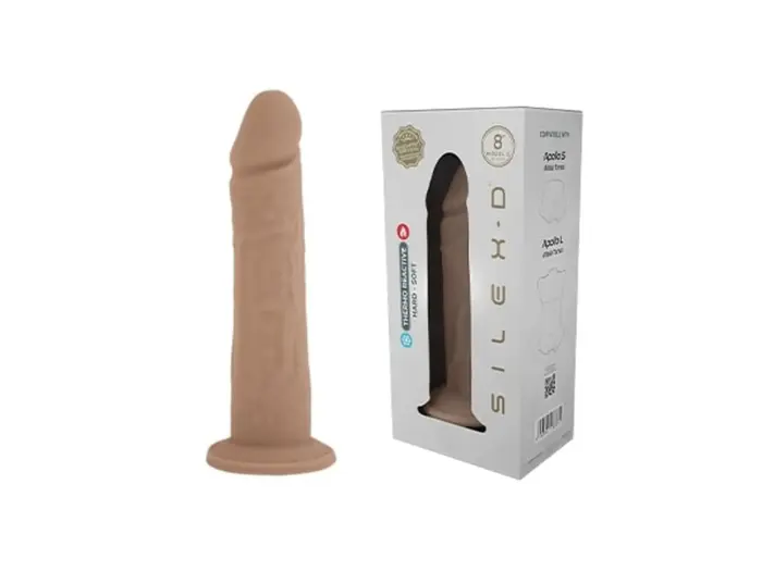 Realistic Dildo Model 2 – 20 cm (8″) – Skin