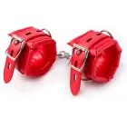Fetish Fever - Cuffs with chain - Red Photo