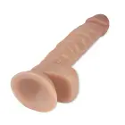 Real Extreme Vibrating Dildo – 21.5 cm (8.5″) – Flesh — Photo 5
