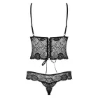Obsessive Alluria Lace Bodysuit – Black – L/XL — Photo 7