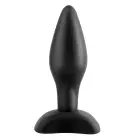 AFC Mini Elite silikona anālais spraudnis – 7.5 cm – Melns — Foto 2