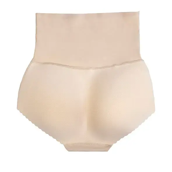 Bye Bra High Waist Padded Panties – Nude – L