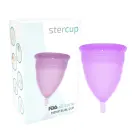 Stercup менструальная чаша, силикон FDA – фиолетовая – L (24 мл) — Фото 2