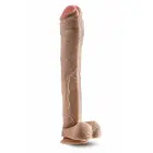 DR. SKIN Mr. Ed – extra-large PVC dildo with suction base – beige – 33 cm — Photo 2