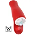 Тройной мастурбатор Super Suction Nutbuster – красный — Фото 1