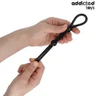 Addicted Toys silikoonist topeltloopreguleeritav anatoomiline peenis võru 19.5 cm must — Foto 2