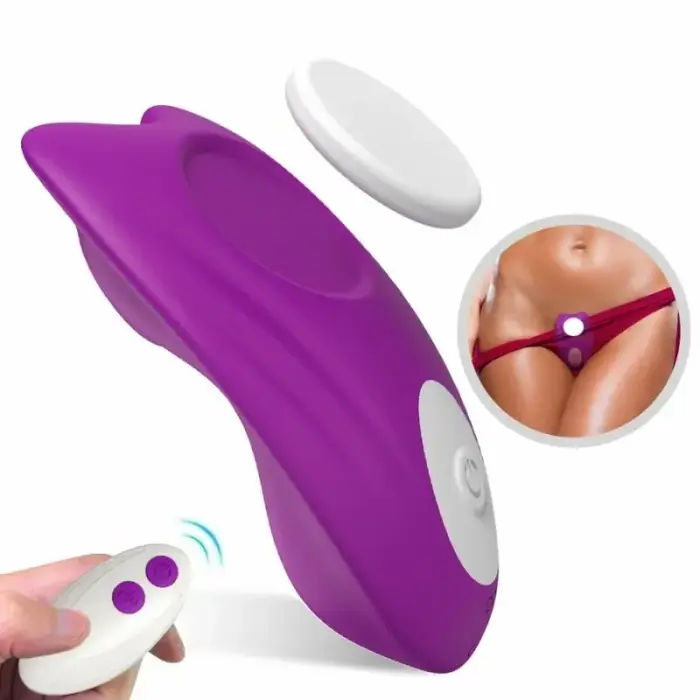 ARMONY Butterfly valkājams vibrators – 8.2 cm (3.2″) – violets