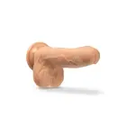 Dr. Skin Silicone Dr. Grey – tõukav pöörlev vibreeriv dildo – vaniljevärvi – 7 tolli – 50 funktsiooni — Foto 3