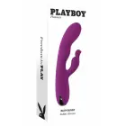 PLAYBOY Busy Bunny triušio vibratorius – 21.5 cm (8.5″) – rožinis — Nuotrauka 1