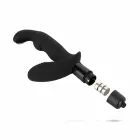 TOYJOY Dynamic Duke Ribbed Silicone Intimate Massager – 13 cm – Black — Photo 6