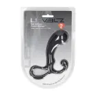 LEVELZ Silicone Prostate Massager L Black – Ergonomic Loop Handle Design — Photo 1