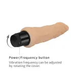 Xtreme Feel Cyberskin vibraator – 20 cm (8″) – nahavärvi — Foto 5