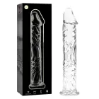 Ibiza Nebula Series Model 12 Glass Dildo – 17 cm (6.7″) – Clear — Photo 1