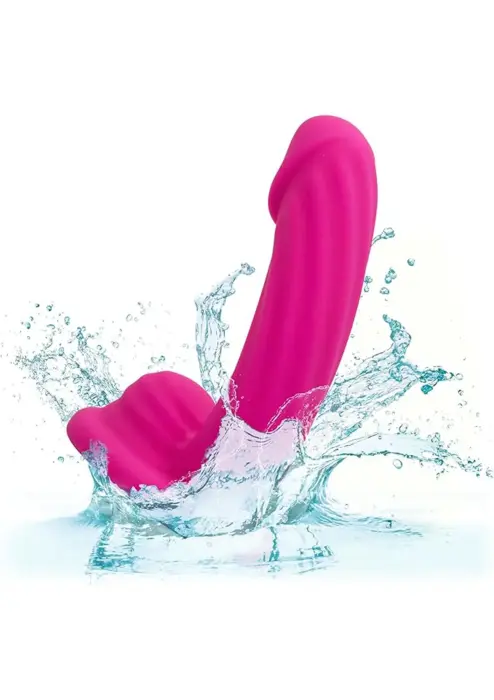 G-Ride Easy Ride vibrējošs dildo – 18 cm (7.1″) – Rozā