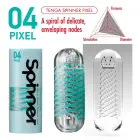 Tenga Spinner Pixel Masturbator – Clear — Photo 6
