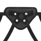 XRAY – reguleeritavad strap-on rakmed 3 silikoonrõngaga – must — Foto 5