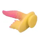 Power Monsters Flamebeast sooniline koletis dildo – 22.5 cm (8.8″) – punane — Foto 5