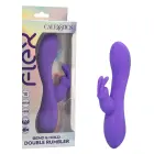 Lokāms Double Rumbler vibrators – 18 cm (7″) – violets Foto 8