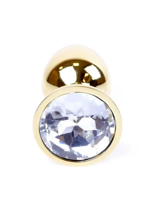 Plug-Jewellery Gold anālais spraudnis – 7 cm (2.8″)