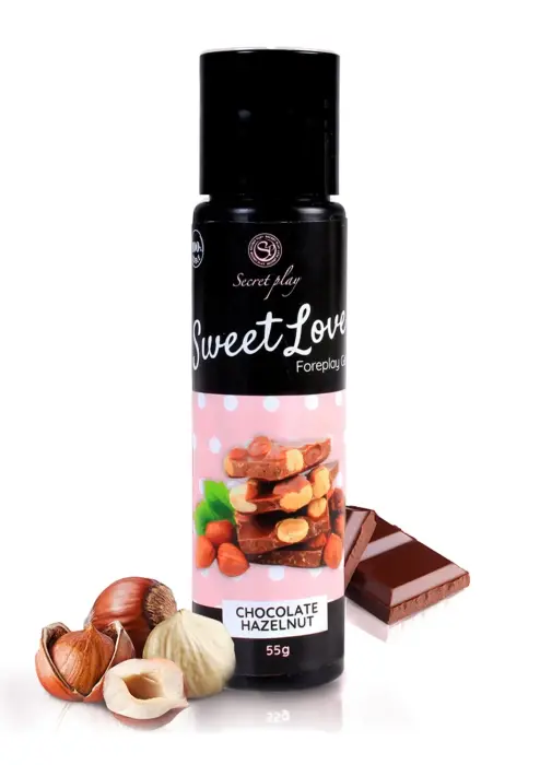 Secret Play Sweet Love съедобный гель для прелюдии со вкусом шоколада – 60 мл