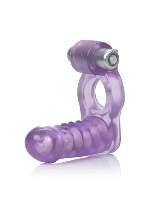 Double Diver Vibrating Penis Enhancer – Purple