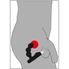 Rebel prostate vibraator – 11 cm – Must Photo