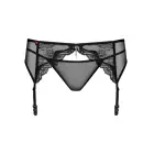 OBS sukahoidja pitsi ja stringidega – must – 2XL — Foto 3