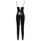 Black Level Corset Style Catsuit with 3-Way Zip – Black – XL — Photo 11