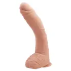 BAILE realistiškas G taško dildo su siurbtuku – 28 cm (11″) – Kūno spalva — Nuotrauka 5