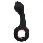 Вибрирующая анальная пробка – 14 cm (5.5″) – Черная — Фото 2