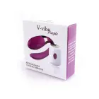 V-Vibe Couples Vibrator – 7 Vibration Modes – Remote Controlled – Purple — Photo 6