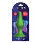 FORTO F-11R Rattler Lungo dildo – L – Žalias — Nuotrauka 1