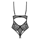 Obsessive Blomentis сетчатое боди – чёрный – XS/S — Фото 8