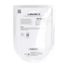 Pilns dubultais rievotais silikona prostatas masieris – 20 cm – Melns Foto 3