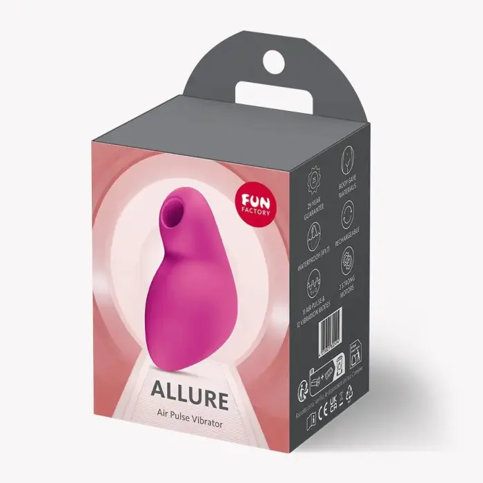 Allure воздушно-импульсный стимулятор – 9.4 cm (3.7″) – розовый