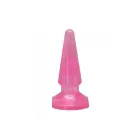 Mīksts anālais spraudnis – 10.2 cm (4″) – Caurspīdīgs — Foto 3