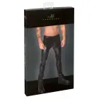 Noir Alpha Snakeskin Look Trousers – M — Photo 1