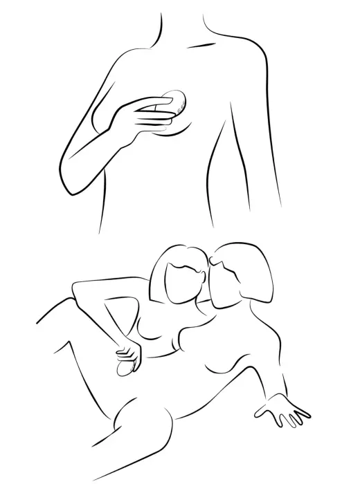 Temp sildošais un dzesējošais vibrators – 16 cm (6.3″) – oranžs Foto 10