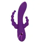 Long Beach Bootylicious trīskāršās darbības vibrators – violets — Foto 12