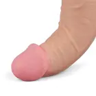 REAL SOFTEE laetav vibreeriv dildo – 26.5 cm (10.5″) – nahavärv — Foto 10