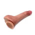 Kiotos COX Realistic Silicone Dildo with Suction Cup – 20 cm (8″) – Flesh — Photo 8