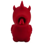 Unihorn Blaze Diablo kliitori stimulaator vibreeriva keelega – 9 cm (3.5″) – punane — Foto 4